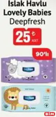 DEEPFRESH ISLAK HAVLU LOVELY BABİES 90'LI